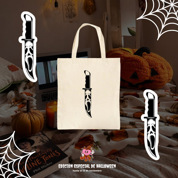 Bolsa Halloween Cuchillo Ghostface