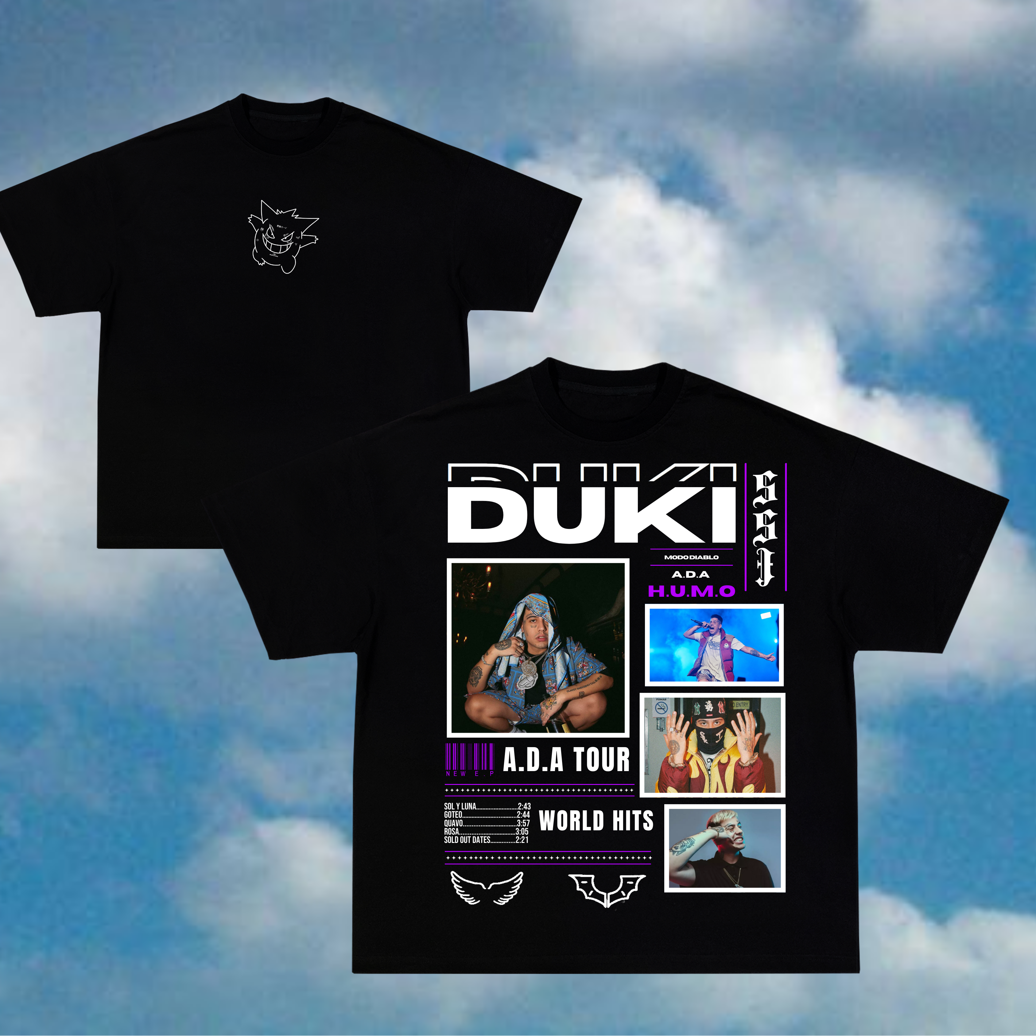 Camiseta personalizada Duki