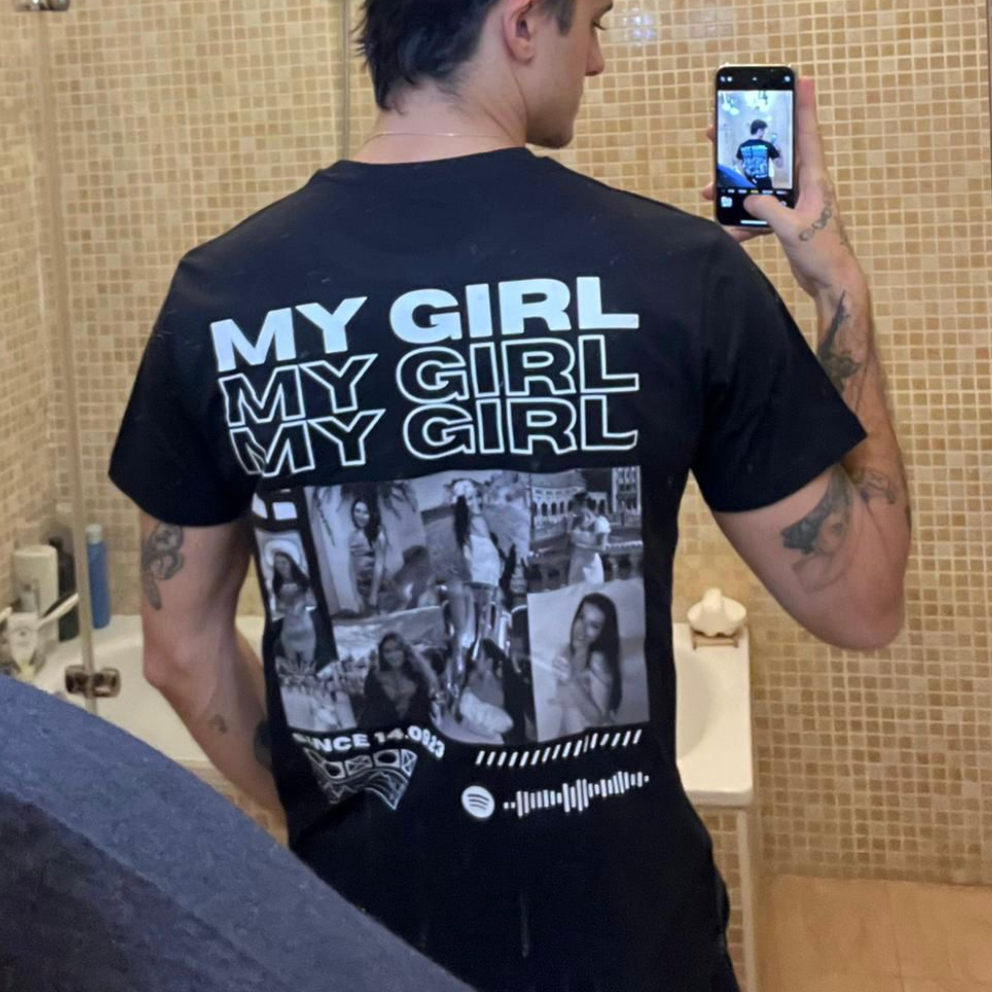 Camiseta “Girlfriend” o “Only You” (lee la descripción para saber cómo hacerla)