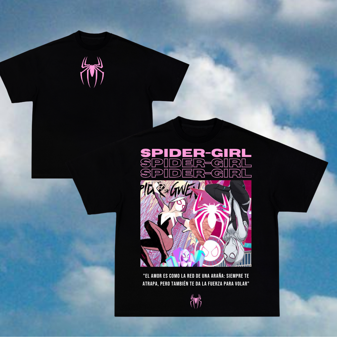 Pack de 2 camisetas - Spider-boy + spider-girl