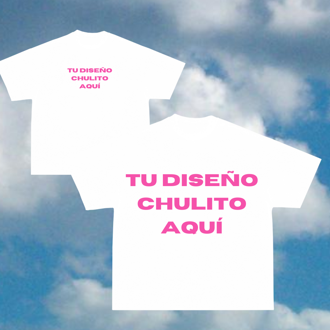 Camiseta personalizada - desde 0 con plantilla (leer descripción)