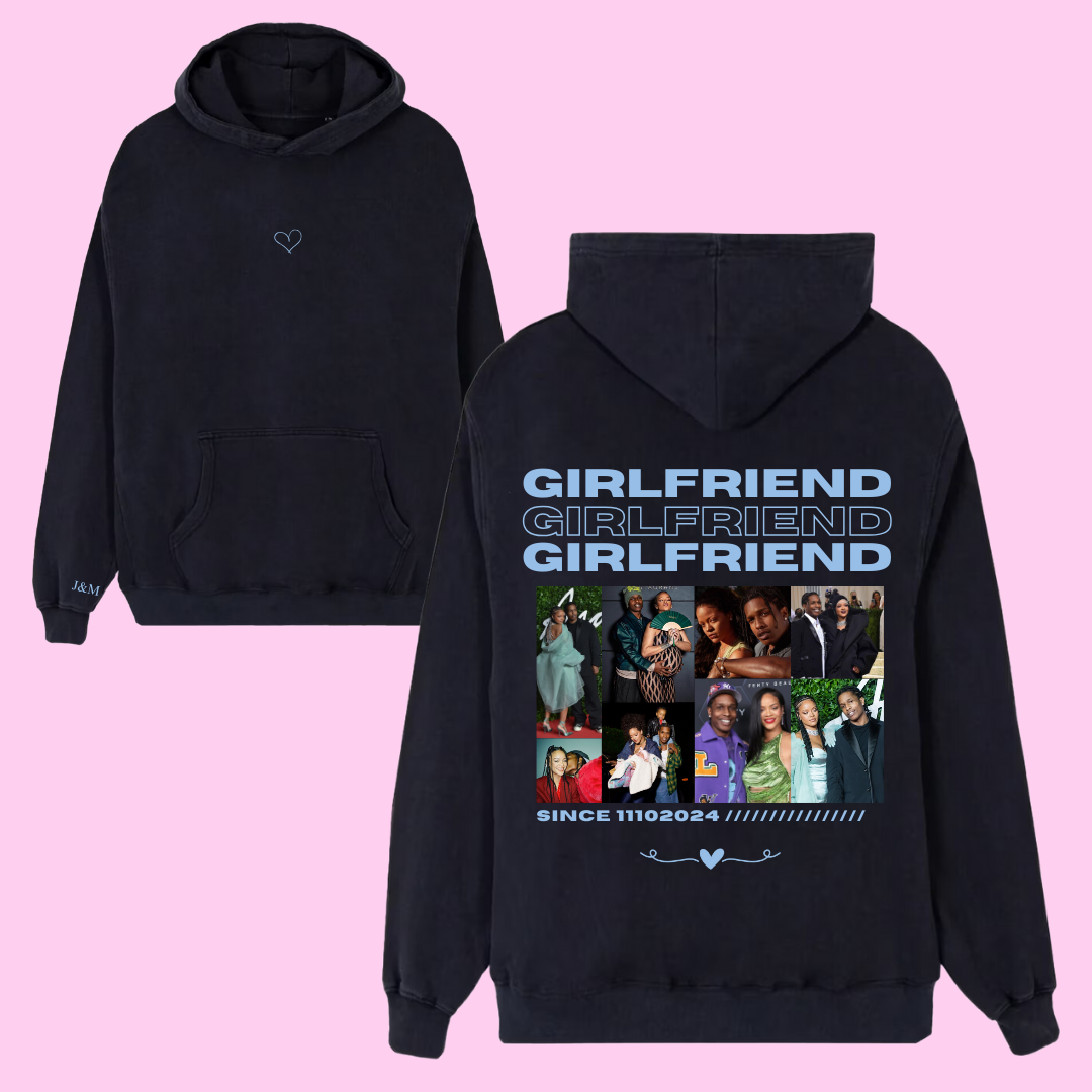 Sudadera “Girlfriend” o “Only You” (lee la descripción para saber cómo hacerla)