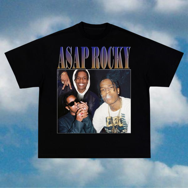 Camiseta collage - ASAP ROCKY