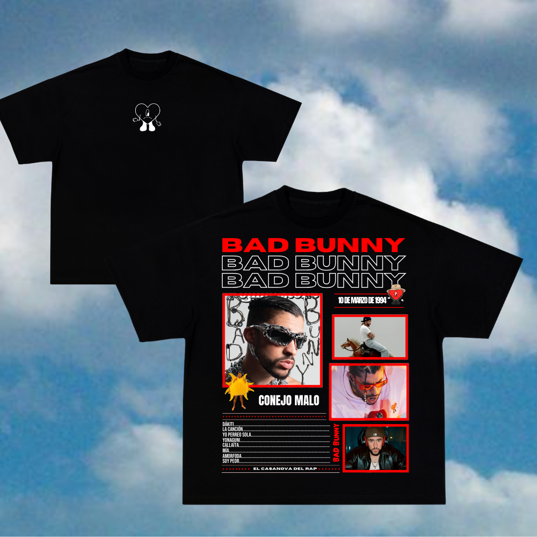 Camiseta o sudadera - Bad Bunny con fotos