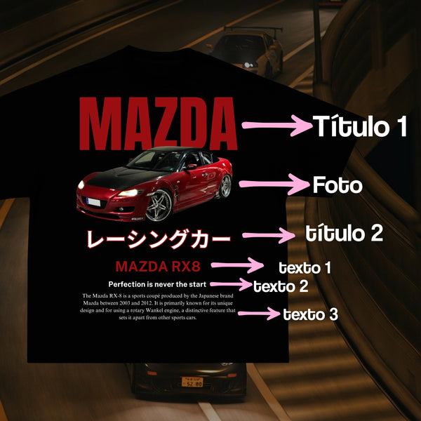 Camiseta Coche