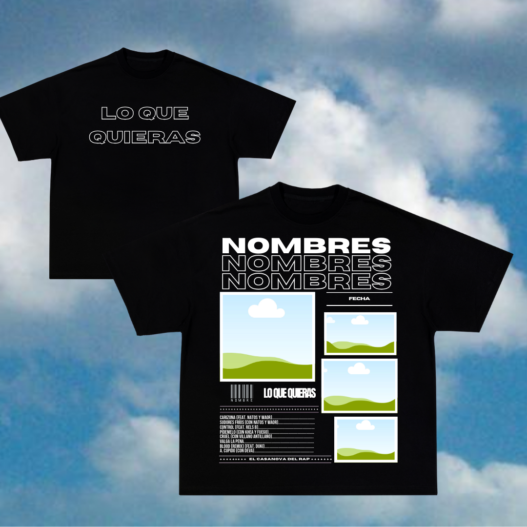 Camiseta Personalizada Icono (lee la descripción para hacerla)