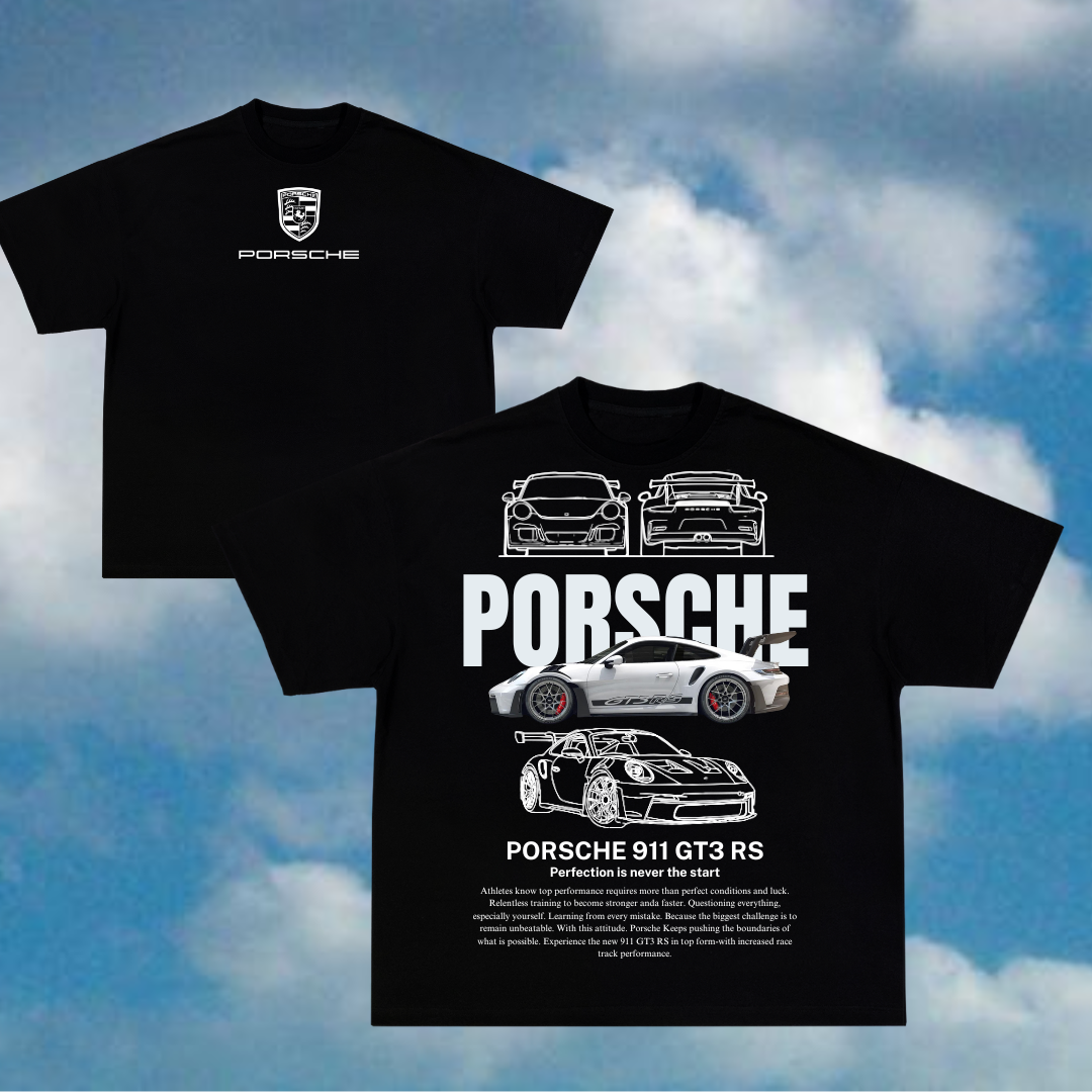 Camiseta inspirada en Porsche